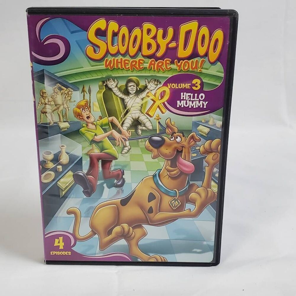 Scooby-Doo, Where Are You! Volume 3: Hello Mummy DVD – 4 Classic Episodes – Warn
